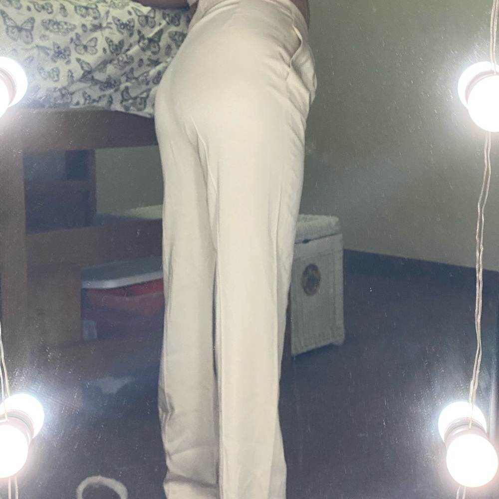 Vince beige silky pants
